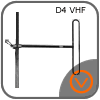 Radial D4 VHF