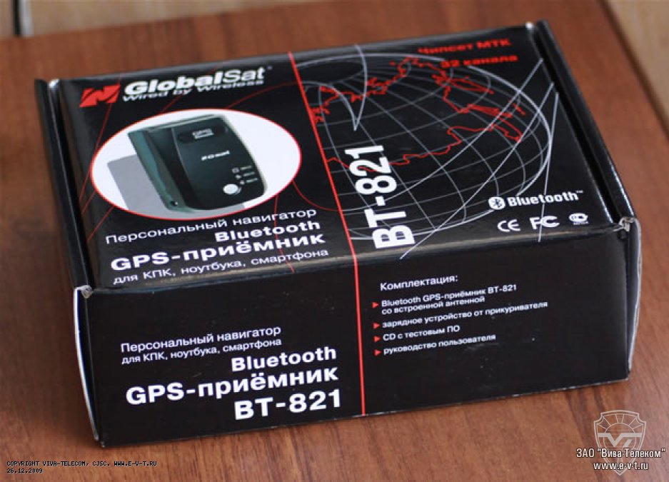 GPS   .  BlueTooth  BT-821