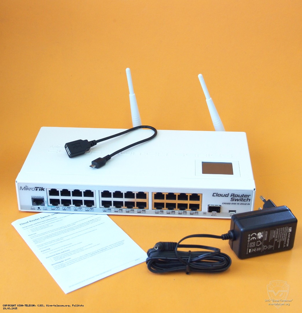     WiFi  CRS125-24G-1S-2HnD-IN