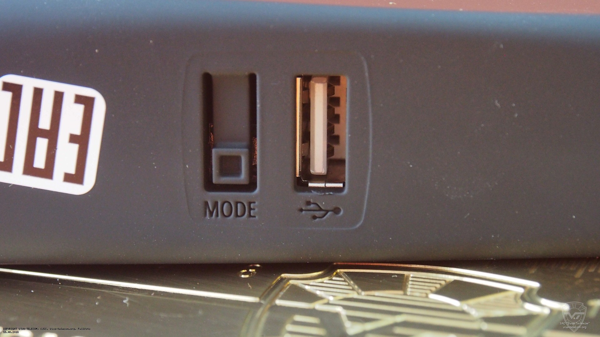 USB    Mode  MikroTik hAP ac2