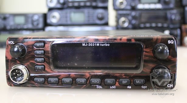 Органы управления радиостанции MJ-3031M Turbo