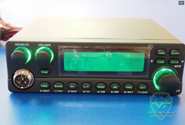 Дисплей и кнопки управления радиостанцией Оптим 778