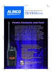 �������: ��������� �������� �� ������������ Alinco DJ-VX50 (ENG)
