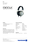 �������: ����������� ������������ ������������� �� �������� Beyerdynamic T1 (ENG)