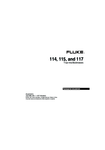 �������: ���������� ������������ �� ����������� Fluke 114, 115, 117 (���)