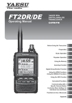 �������: ���������� ������������ �� ������������ Yaesu FT-2DR (ENG)