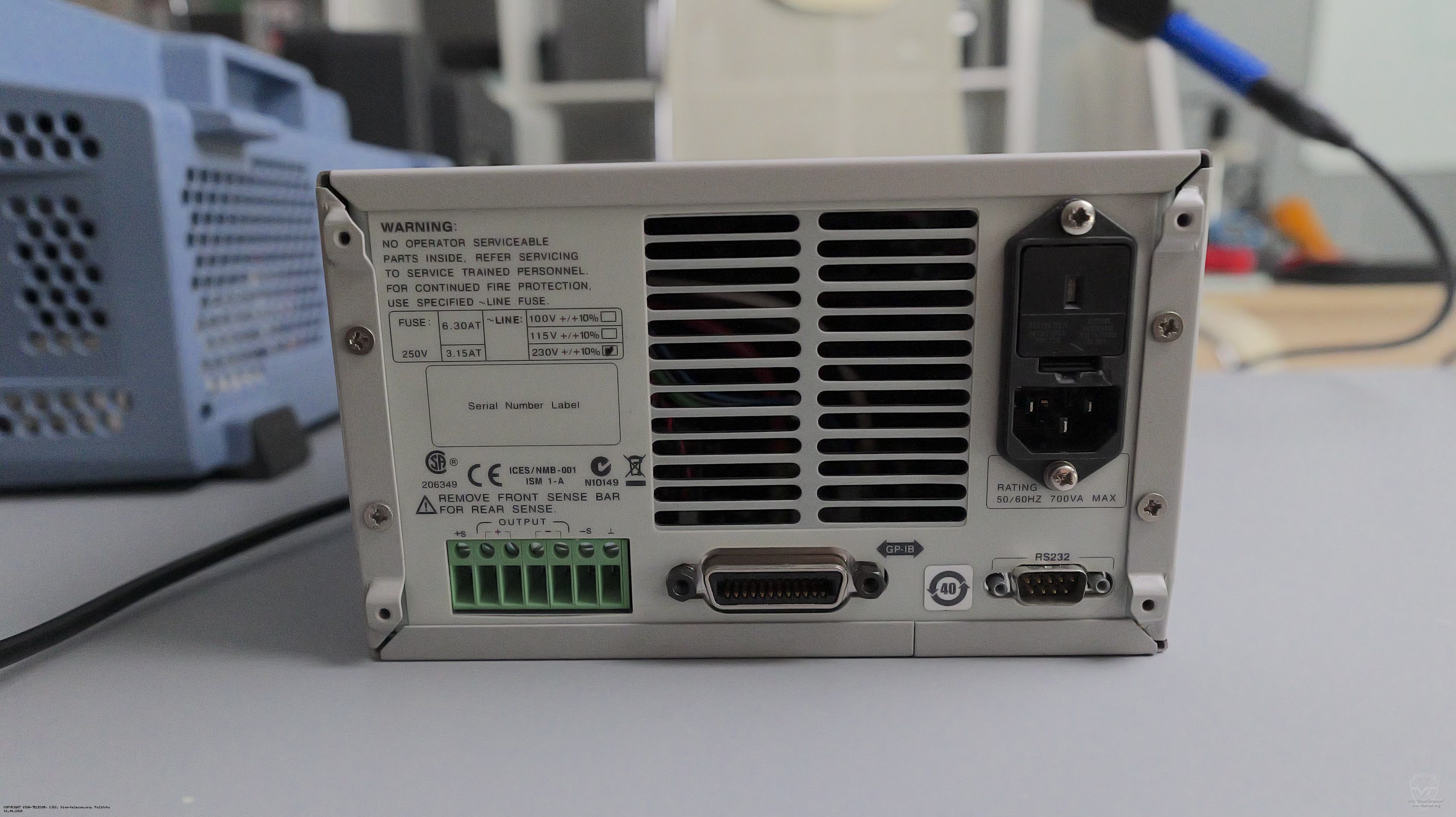 ��� ����� ������� Agilent E3633A �����