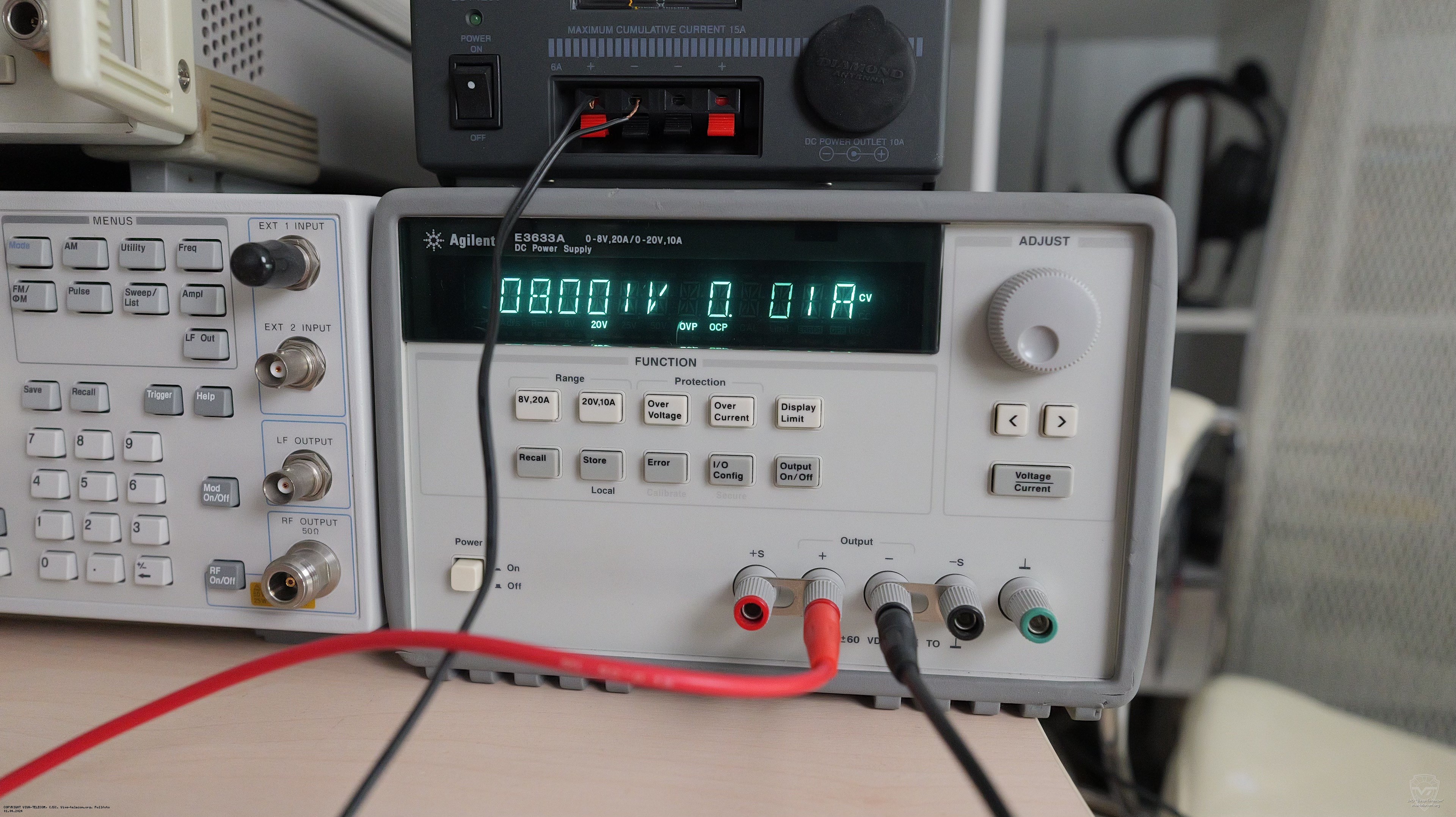 �������� ������ ����� ������� Agilent E3633A