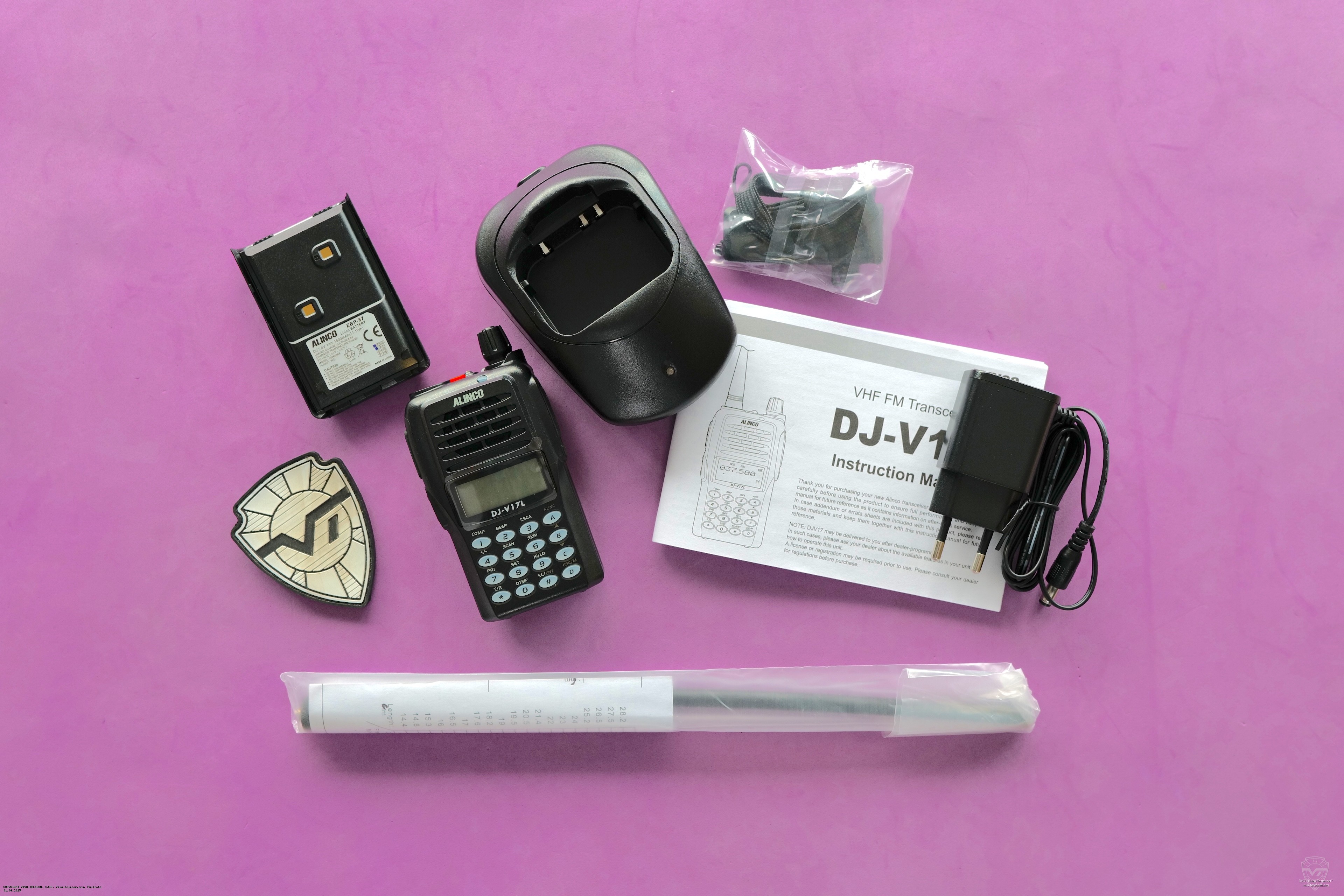 Комплектация радиостанции Alinco DJ-V17L-N. Alinco DJ-V17L-N Комплектация радиостанции Alinco DJ-V17L-N