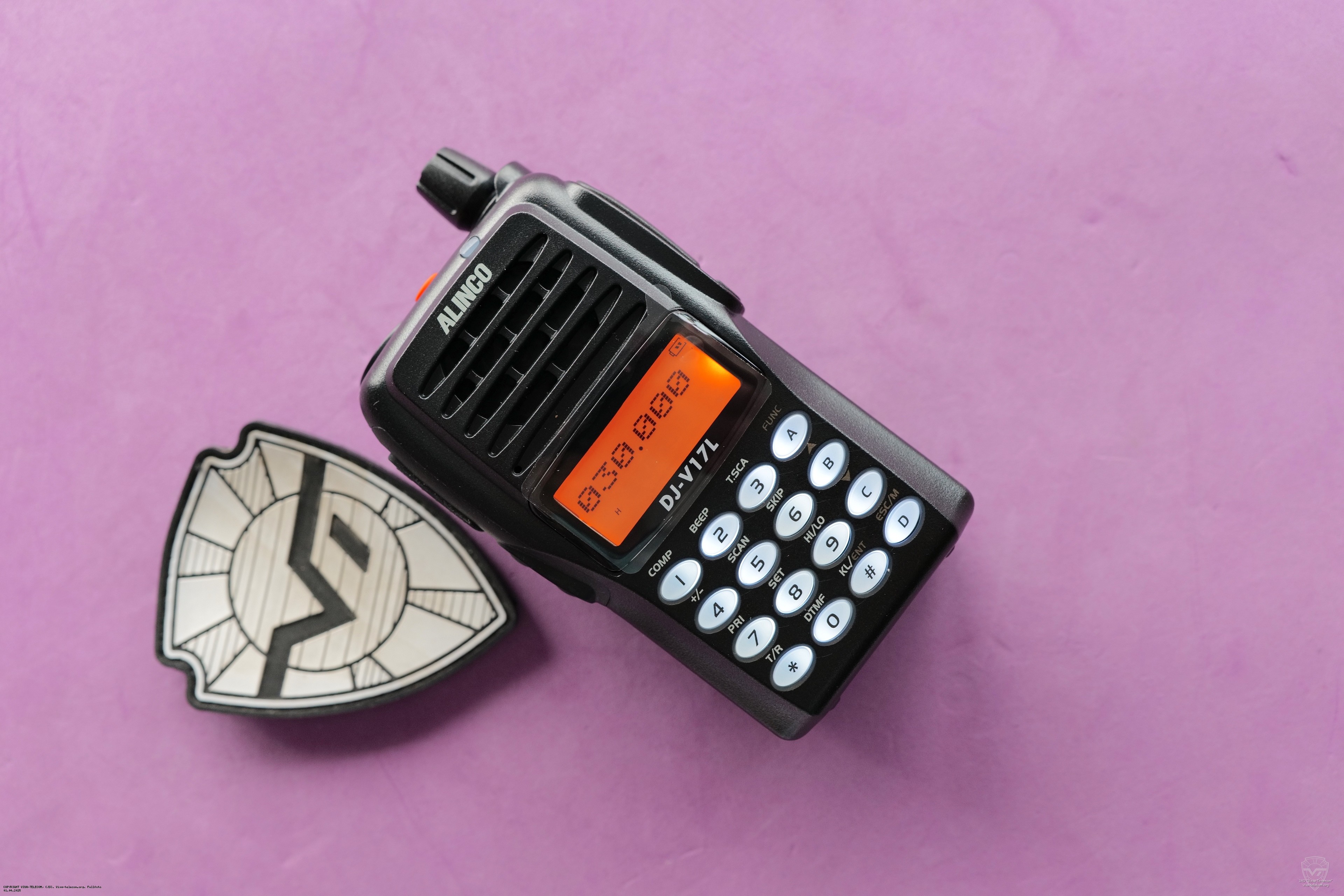 Передняя панель радиостанции Alinco DJ-V17L-N. Alinco DJ-V17L-N Передняя панель радиостанции Alinco DJ-V17L-N