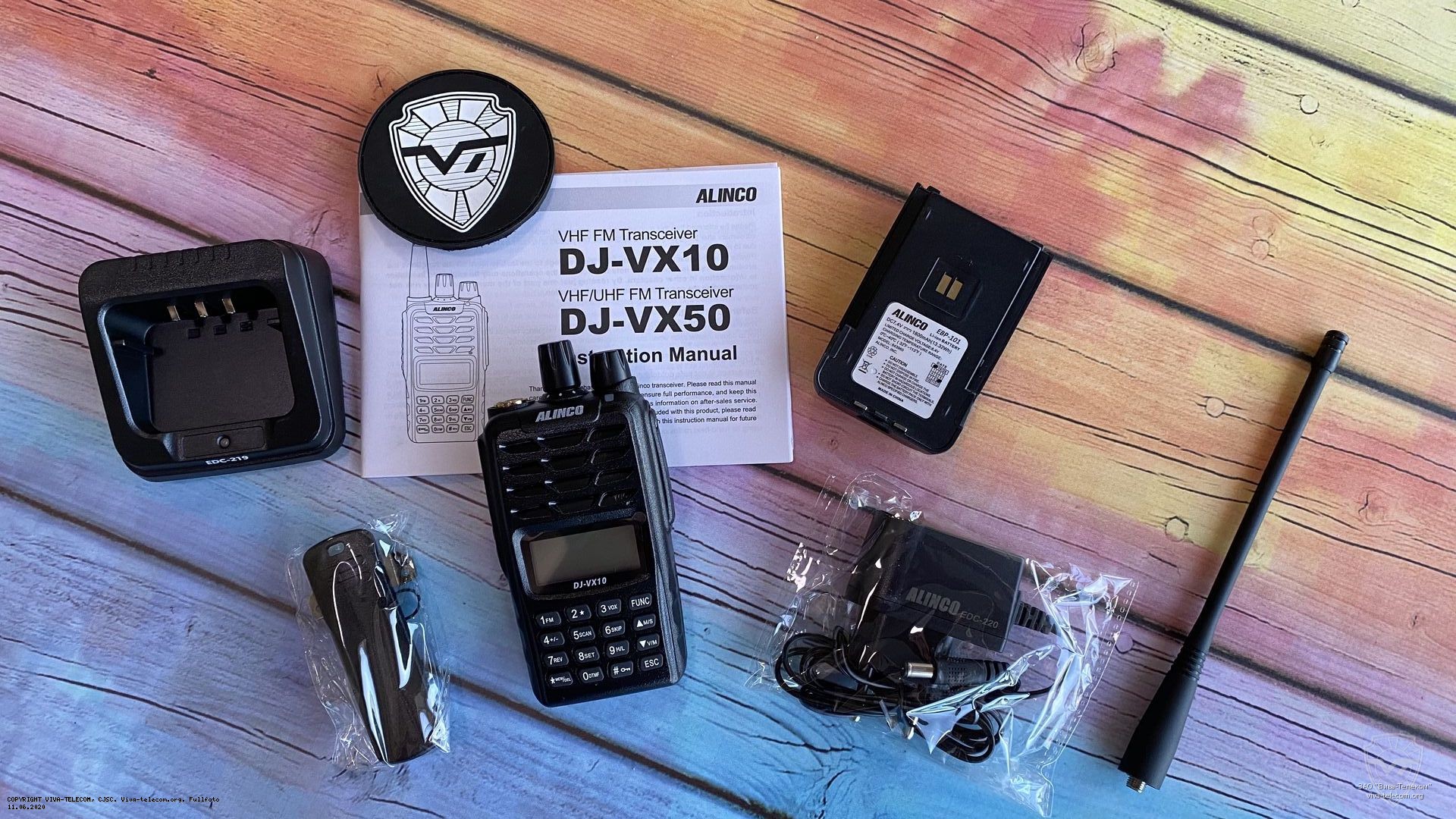 �������� �������� ������������ Alinco DJ-VX10