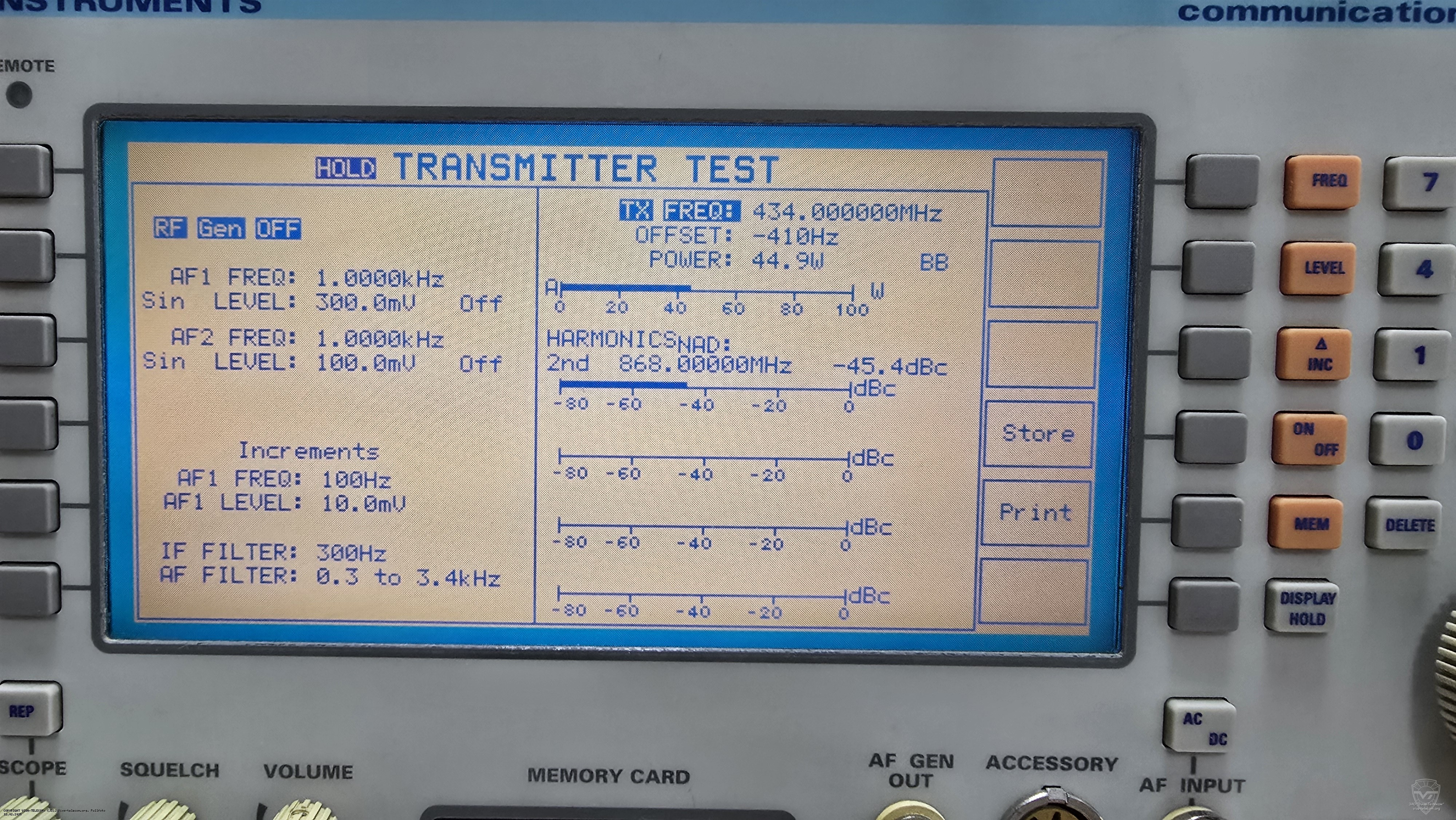 Мощность радиостанции Alinco DR-438. Alinco DR-438 Мощность радиостанции Alinco DR-438