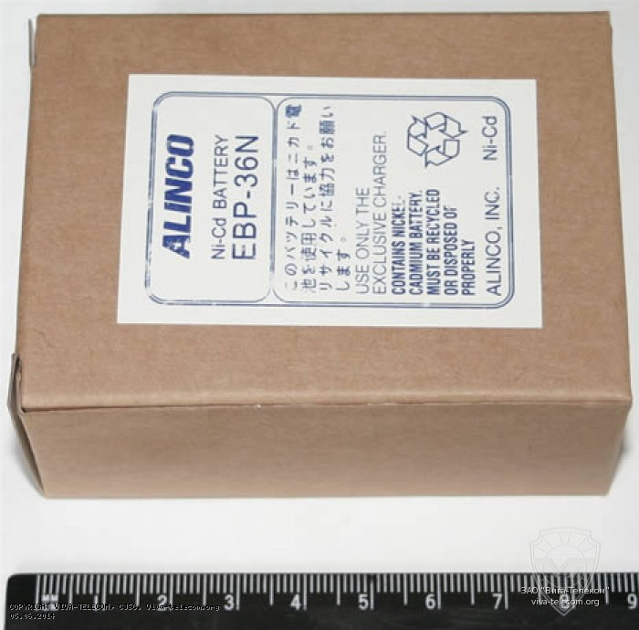 ����������� ��� ������������ Alinco DJ-190, DJ-191 - Alinco EBP-36N