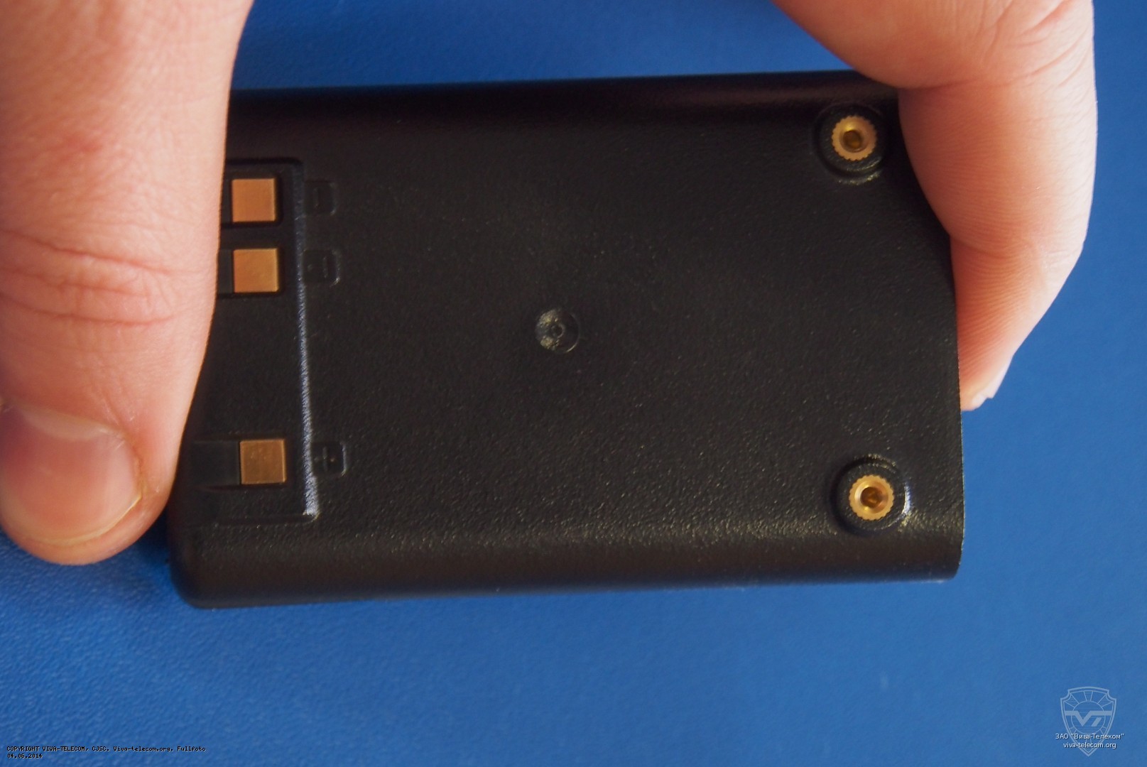 Вид аккумуляторной батареи Alinco EBP-87 сзади. Alinco EBP-87 Вид аккумуляторной батареи Alinco EBP-87 сзади