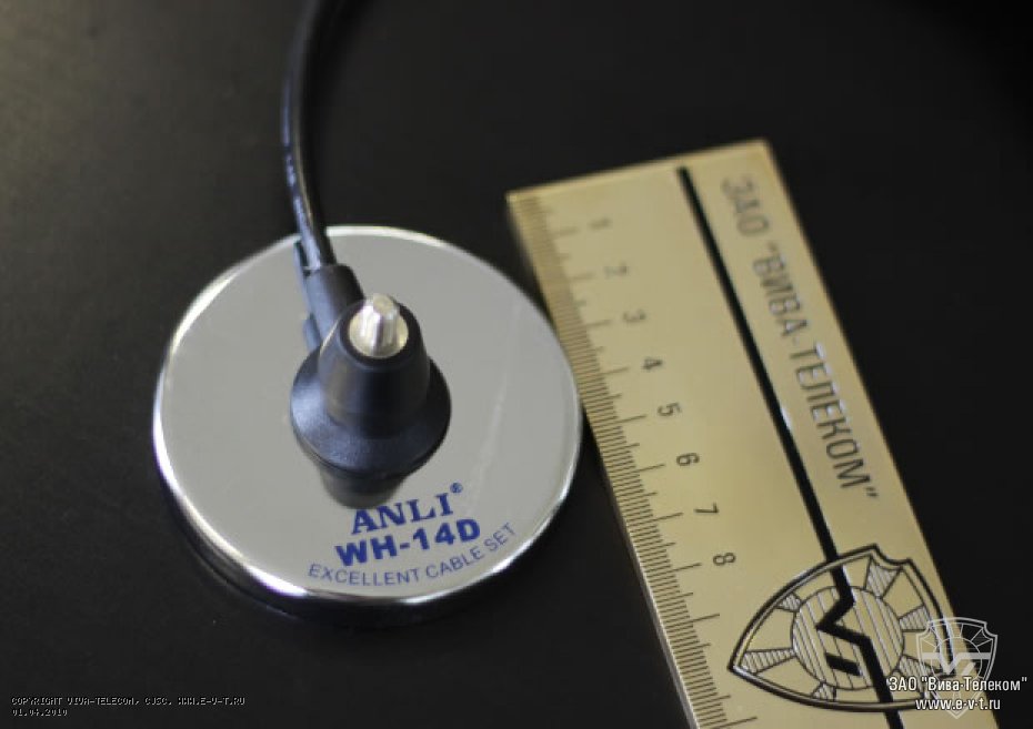 Магнитное основание антенны WH-14D. ANLI WH-14D Магнитное основание антенны WH-14D