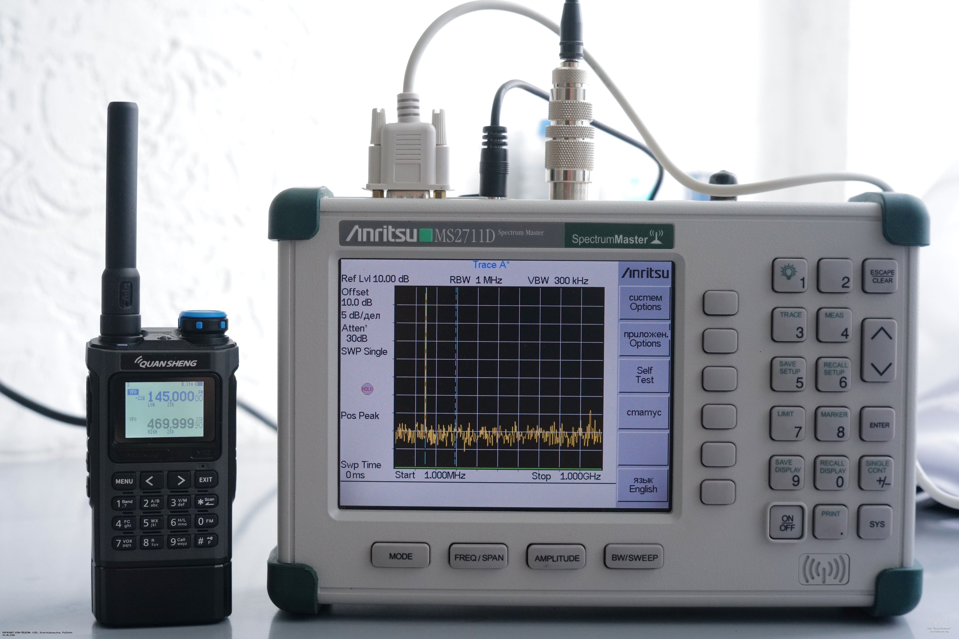 �������� ������ ����������� ������� Anritsu MS2711D