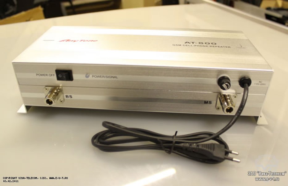 GSM-репитер AnyTone AT-800. AnyTone AT-800 GSM-репитер AnyTone AT-800