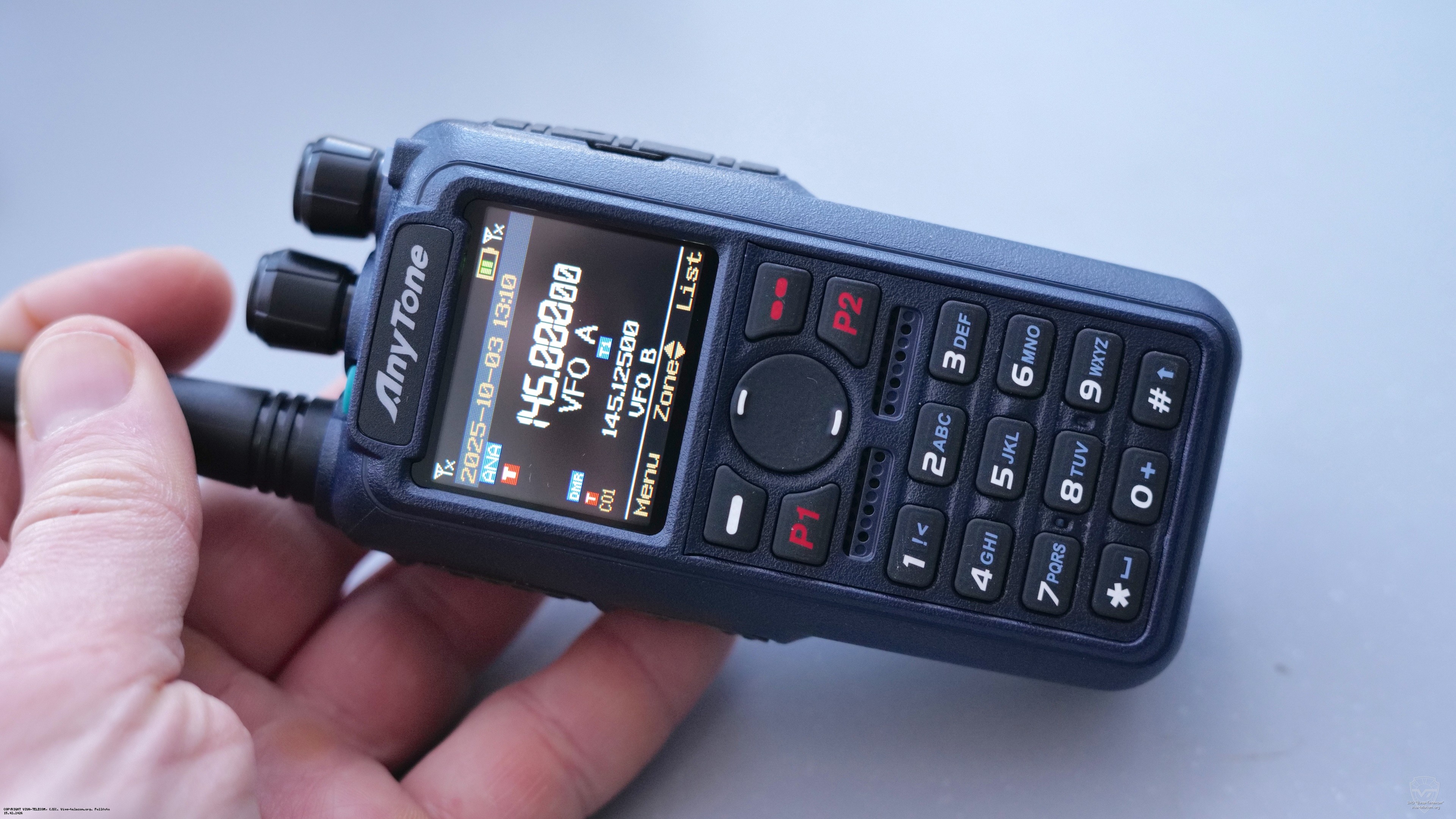 �������� ������ ������������ Anytone AT-D890UV