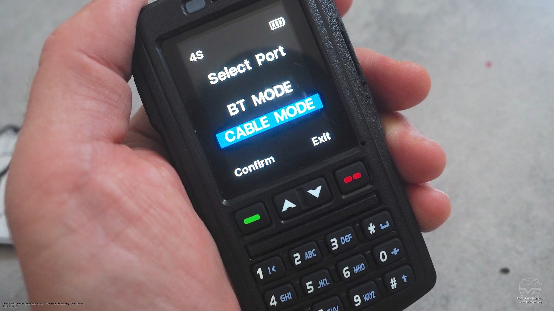 �������� ������ ������������ Anytone BT01