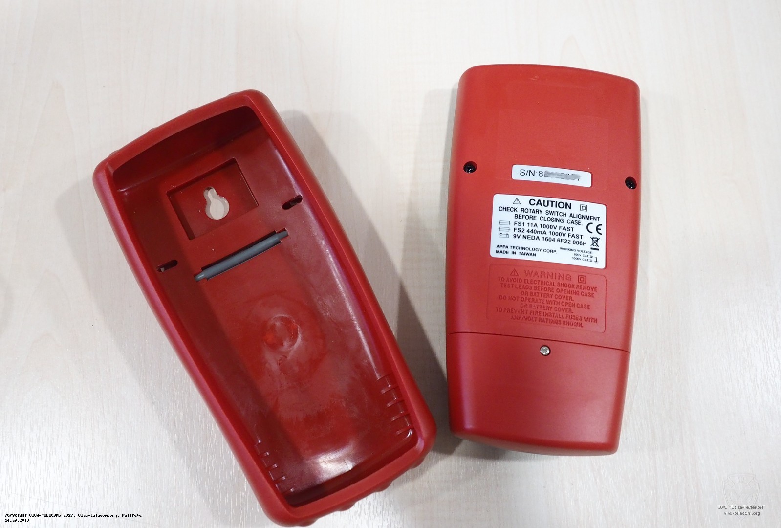 ������� �������� ����� ����������� APPA 98IV