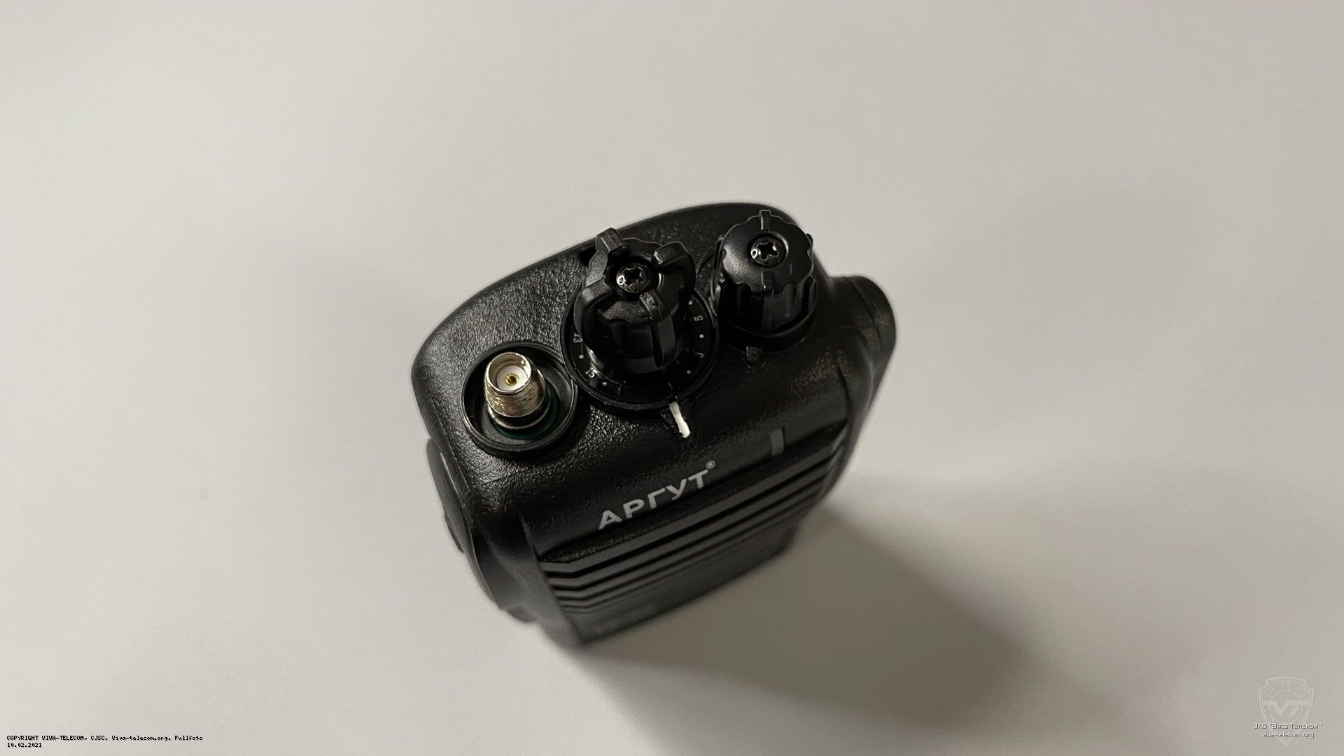 Вид радиостанции Аргут РК-301М сверху. Аргут РК-301М Вид радиостанции Аргут РК-301М сверху