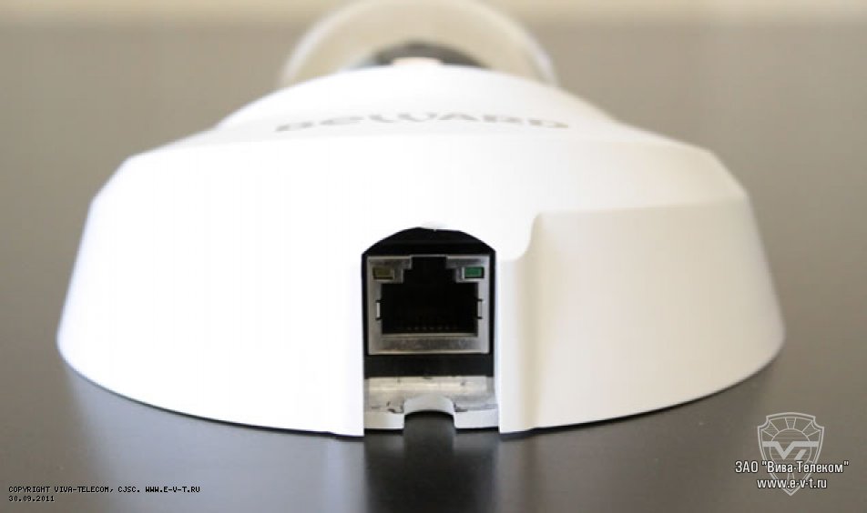 Порт для подключения сетевого кабеля к видеокамерам BD-4070D и BD-4070DH. Beward BD4070D Порт для подключения сетевого кабеля к видеокамерам BD-4070D и BD-4070DH