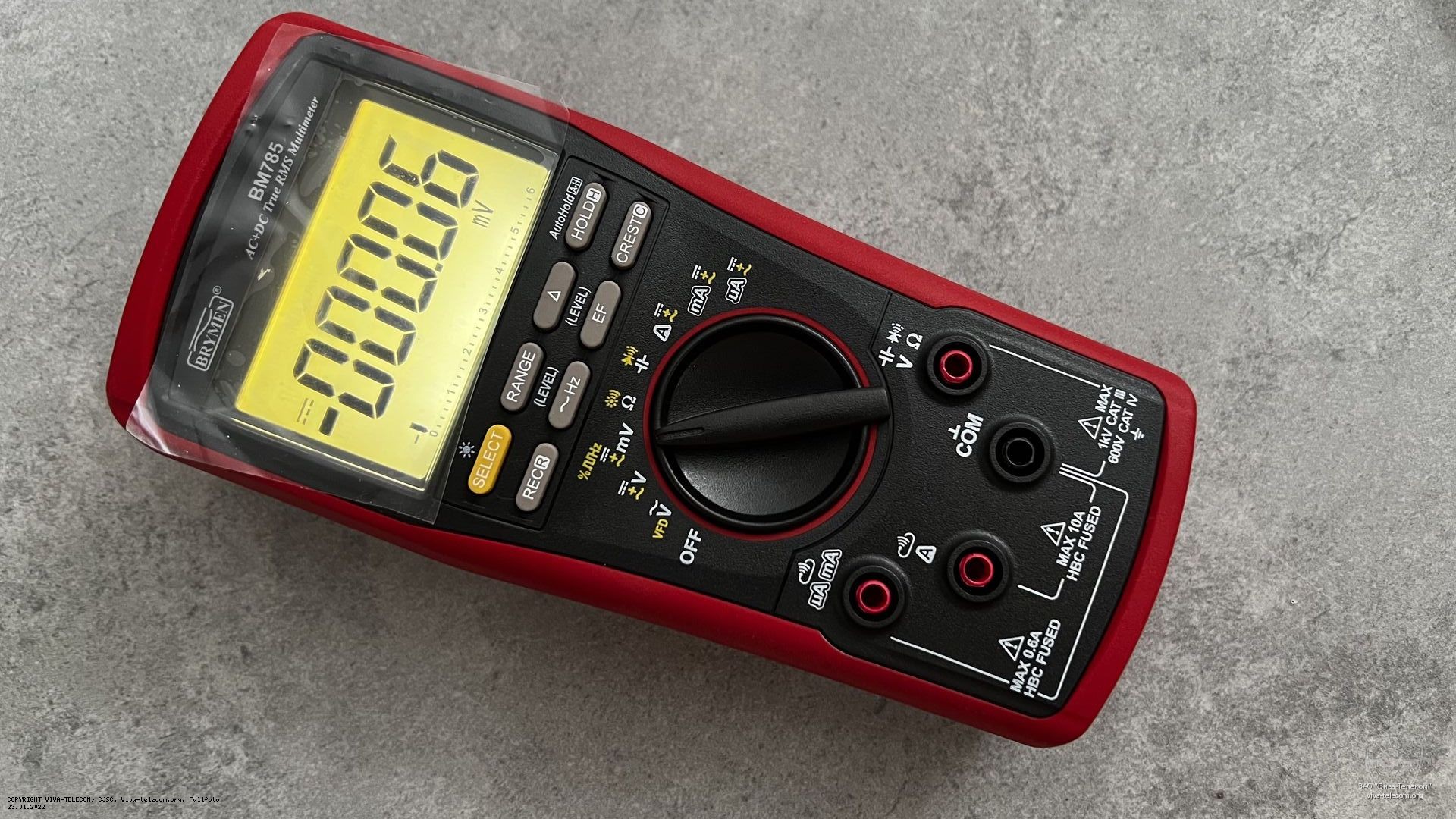 �������� ������ ����������� Brymen BM785