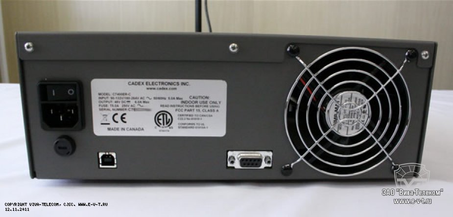 ��� ����� ����������� ������������� Cadex C-7400-ER