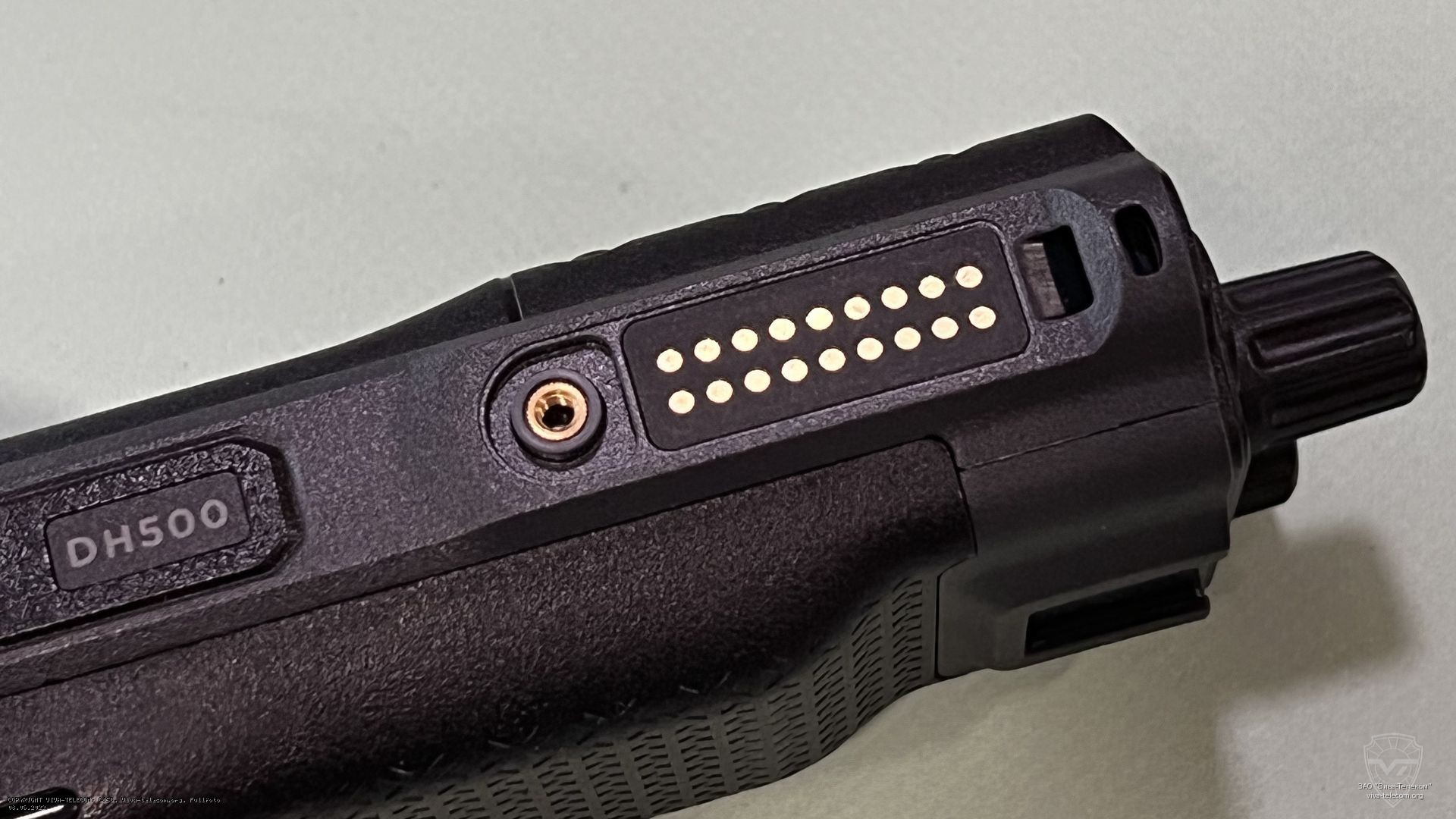 Аксессуарный разъем радиостанции Caltta DH-500. Caltta DH-500 Аксессуарный разъем радиостанции Caltta DH-500