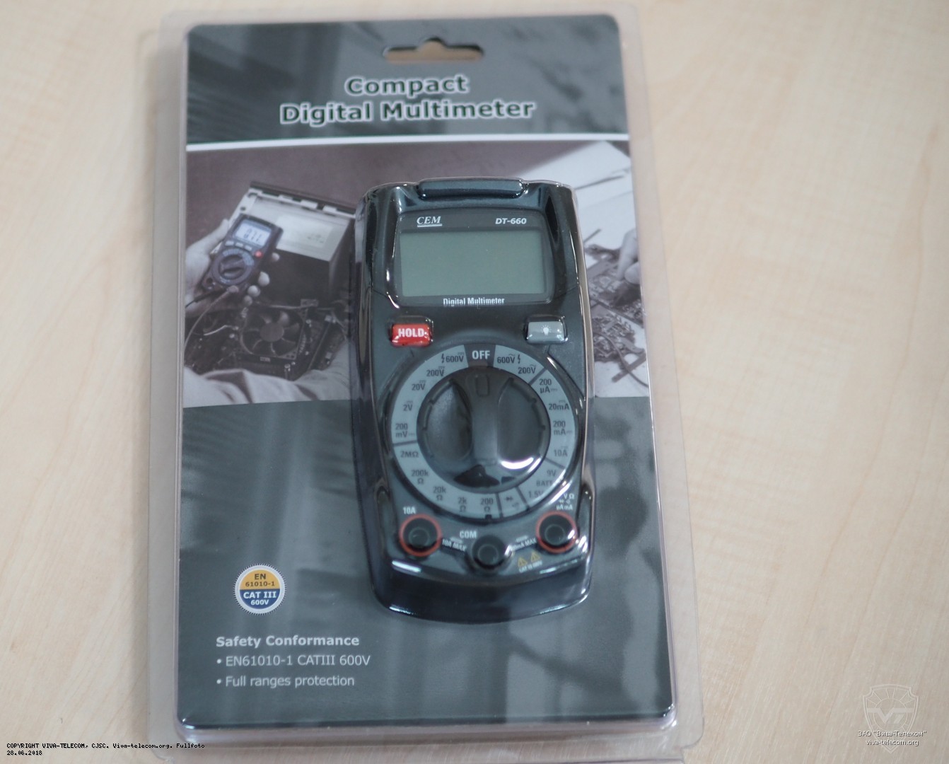 ������� �������� ����������� CEM DT-660