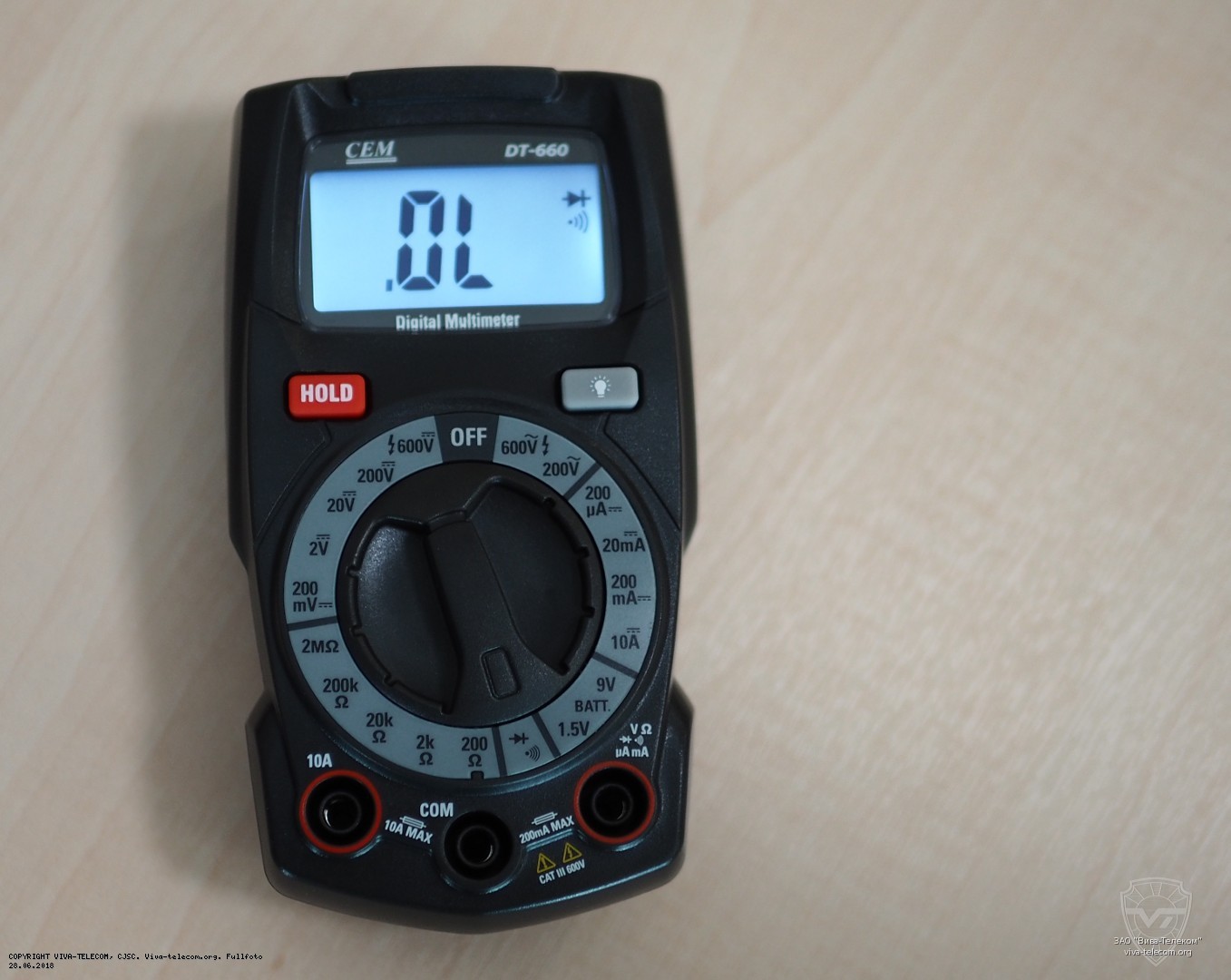 �������� ������ ����������� CEM DT-660