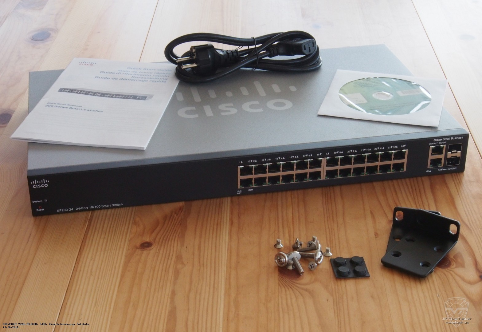 ������������ ����������� Cisco SF-200-24