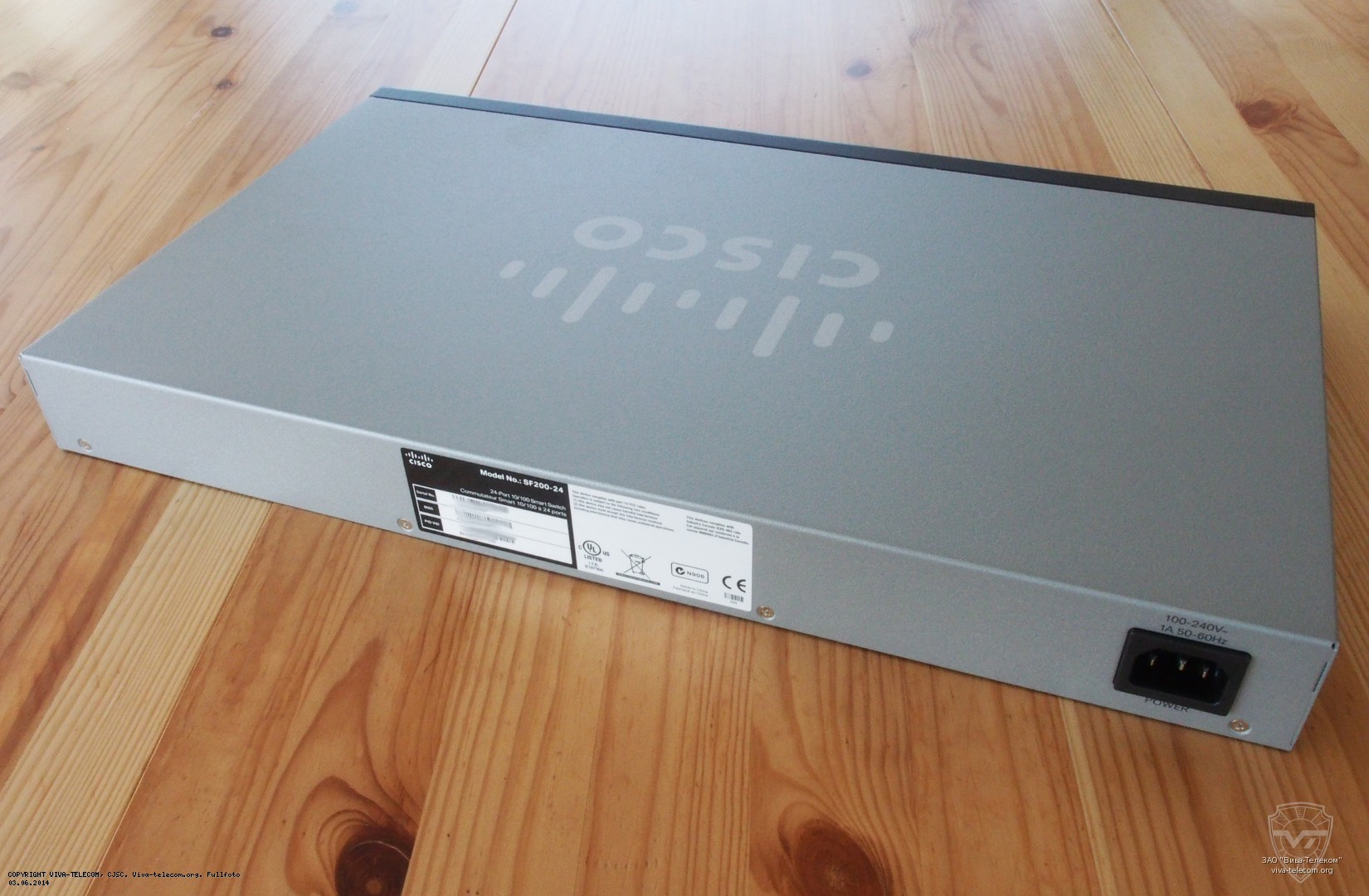 ��� ����������� Cisco SF-200-24 �����