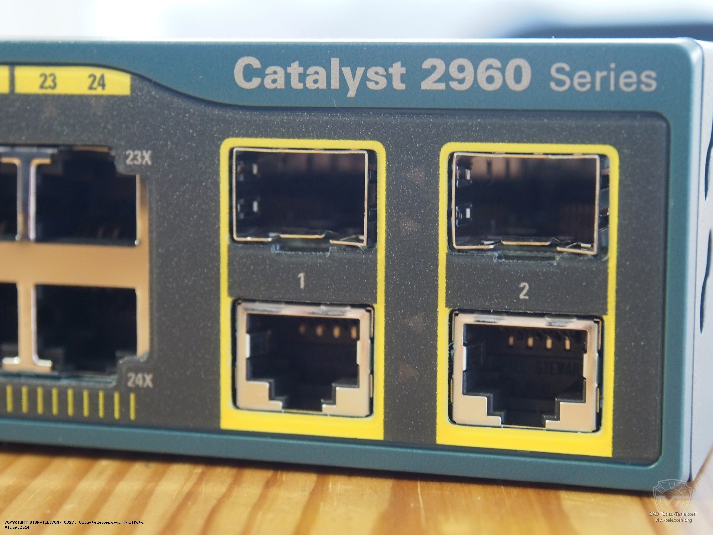 ����� ��� ����������� ������� ���� � Cisco Catalyst WS-C2960-24TC-L