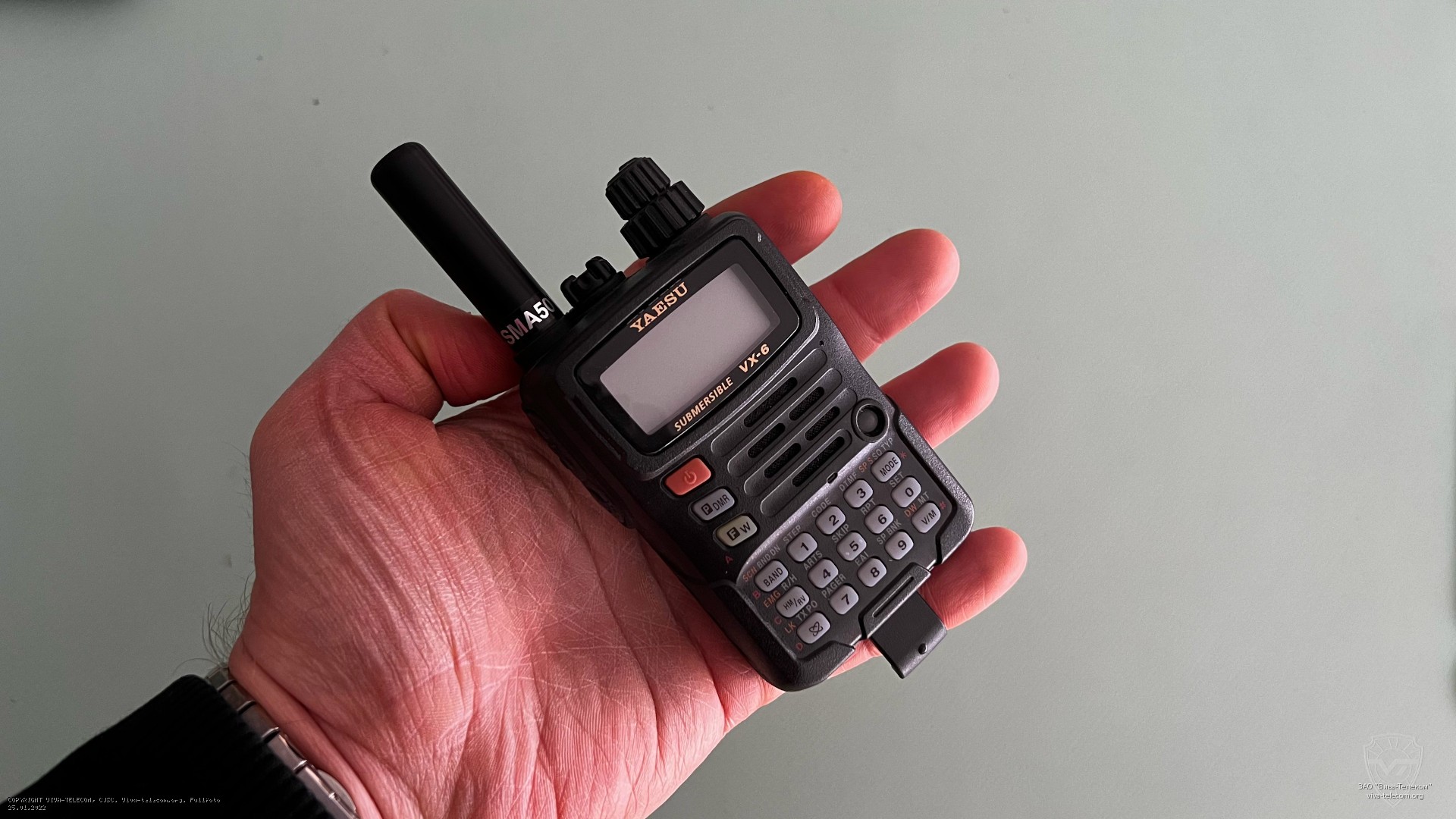 Короткая антенна для Yaesu VX-6R | фотография от ЗАО Вива-Телеком