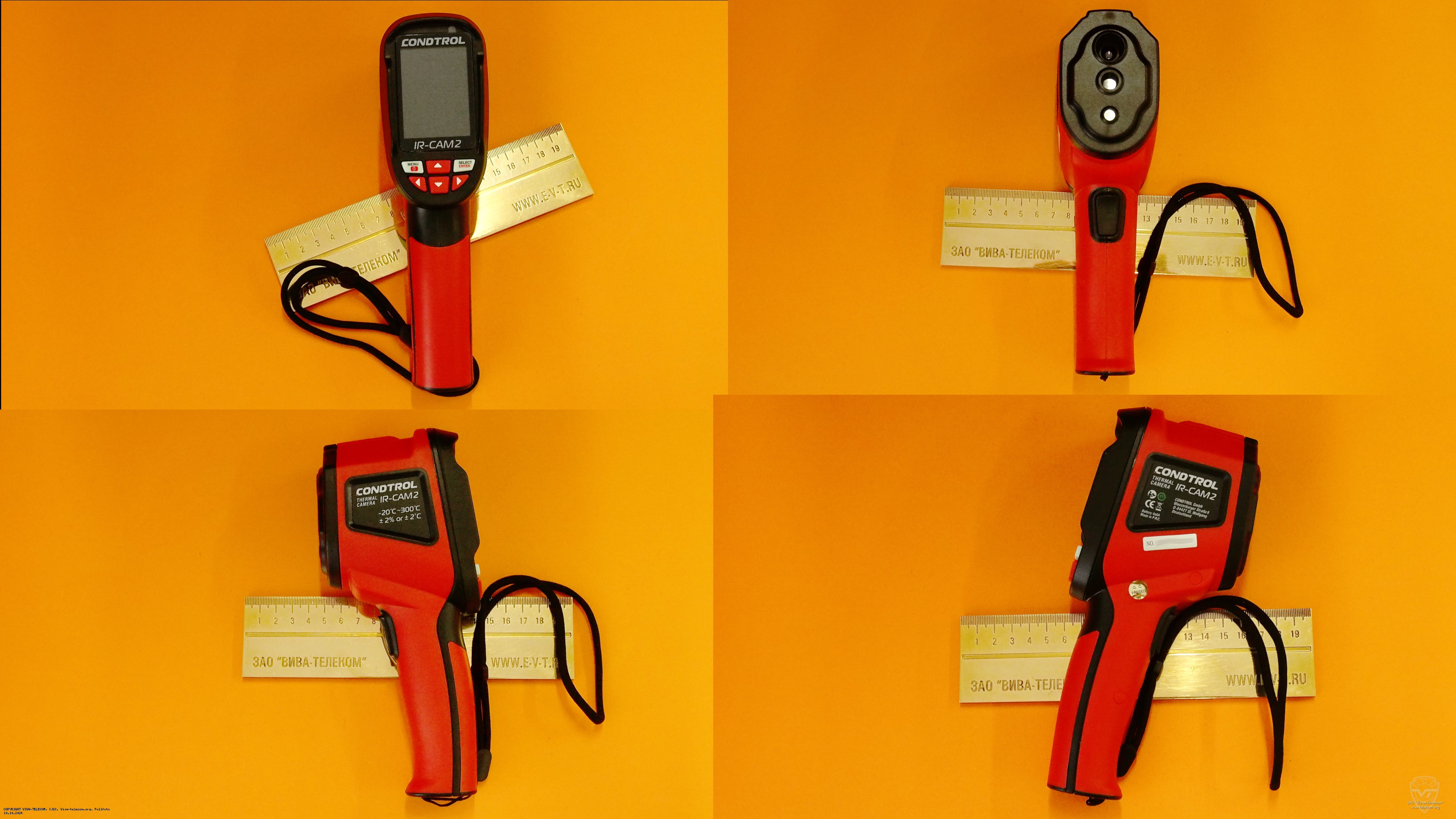 Внешний вид тепловизора Condtrol IR-CAM-2. Condtrol IR-CAM-2 Внешний вид тепловизора Condtrol IR-CAM-2