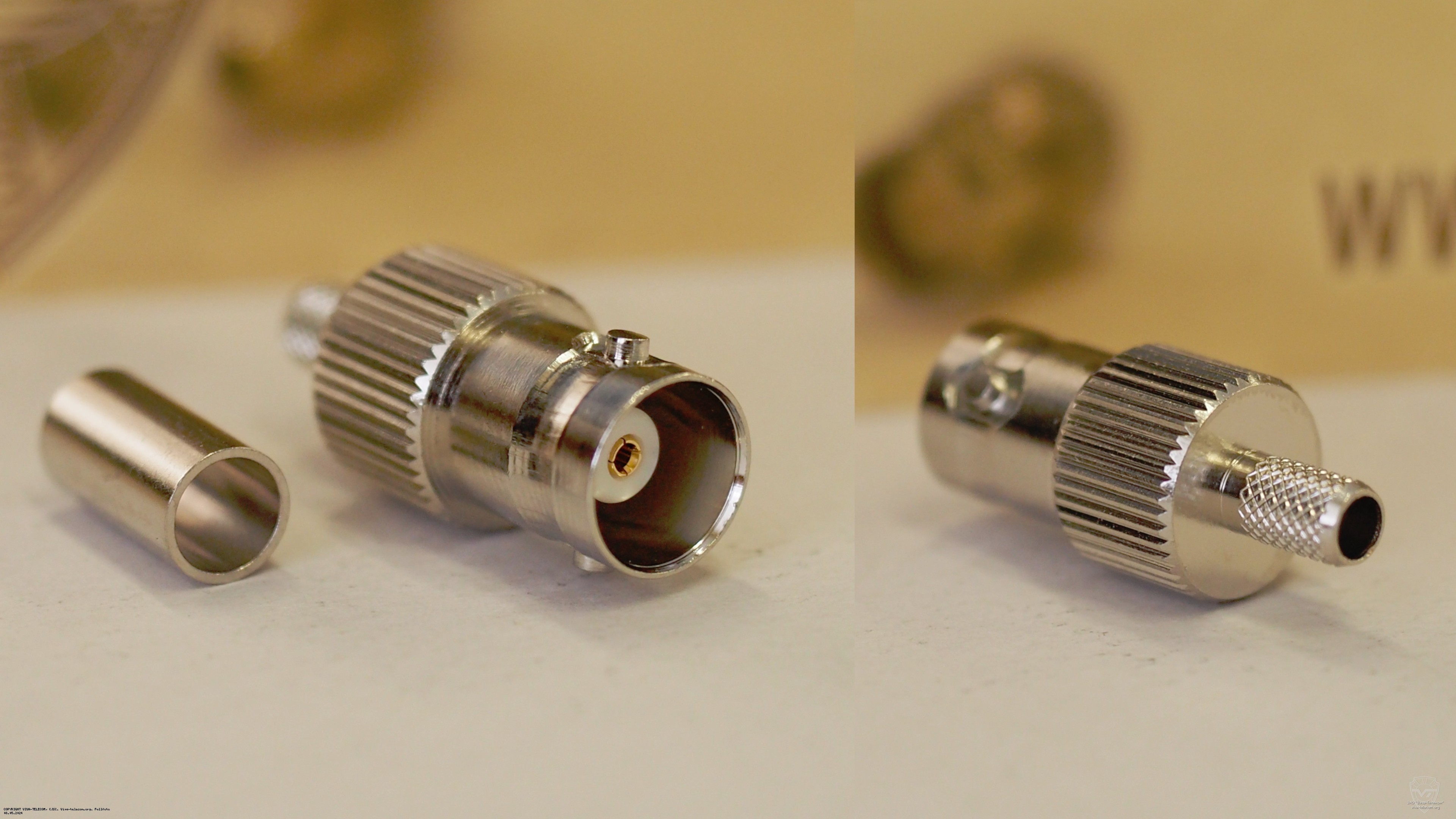 ������ BNC (female) �� ������ RG-58, ��������