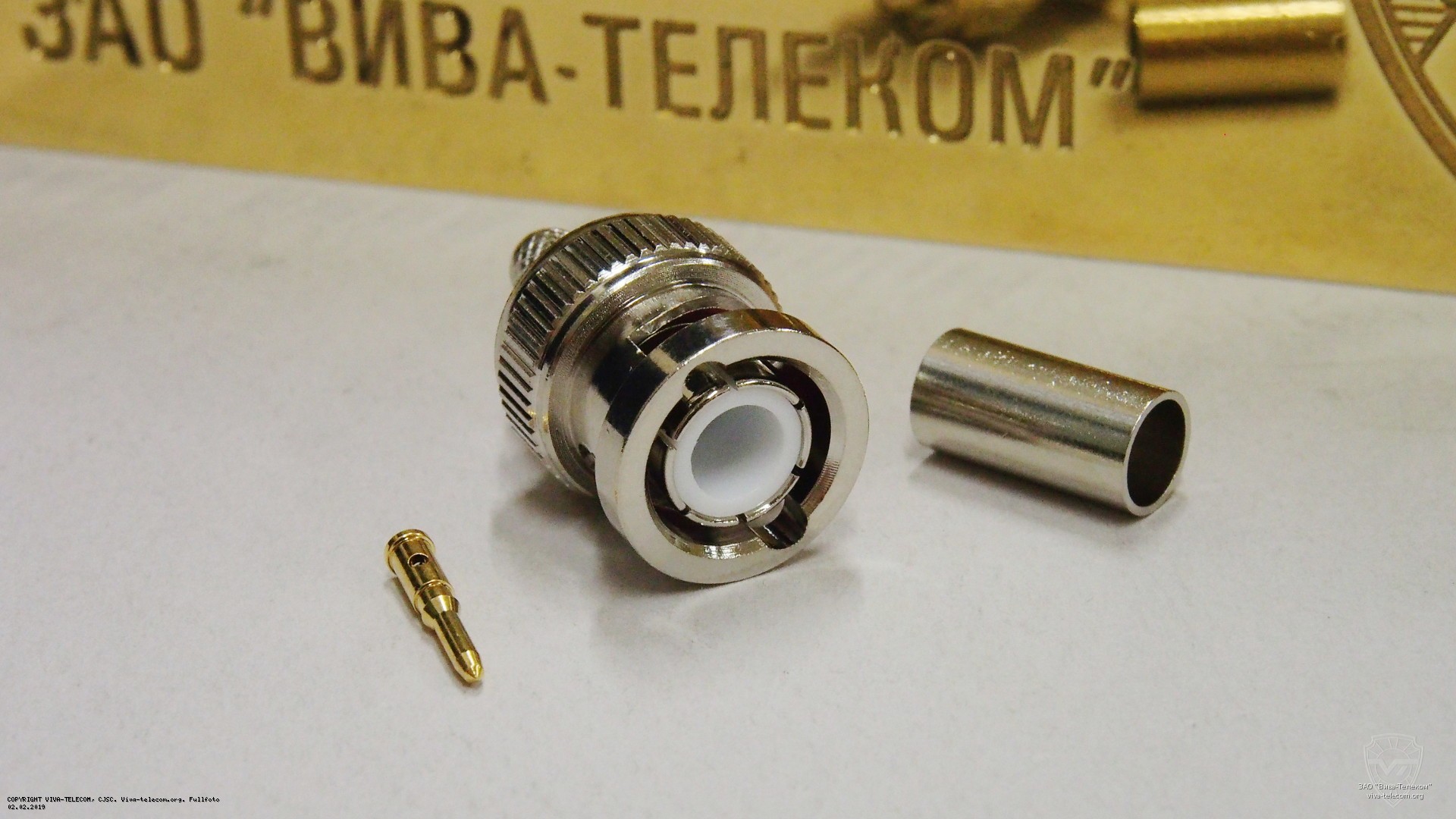 ������ BNC (�����) �� ������ RG-58 ��� �������