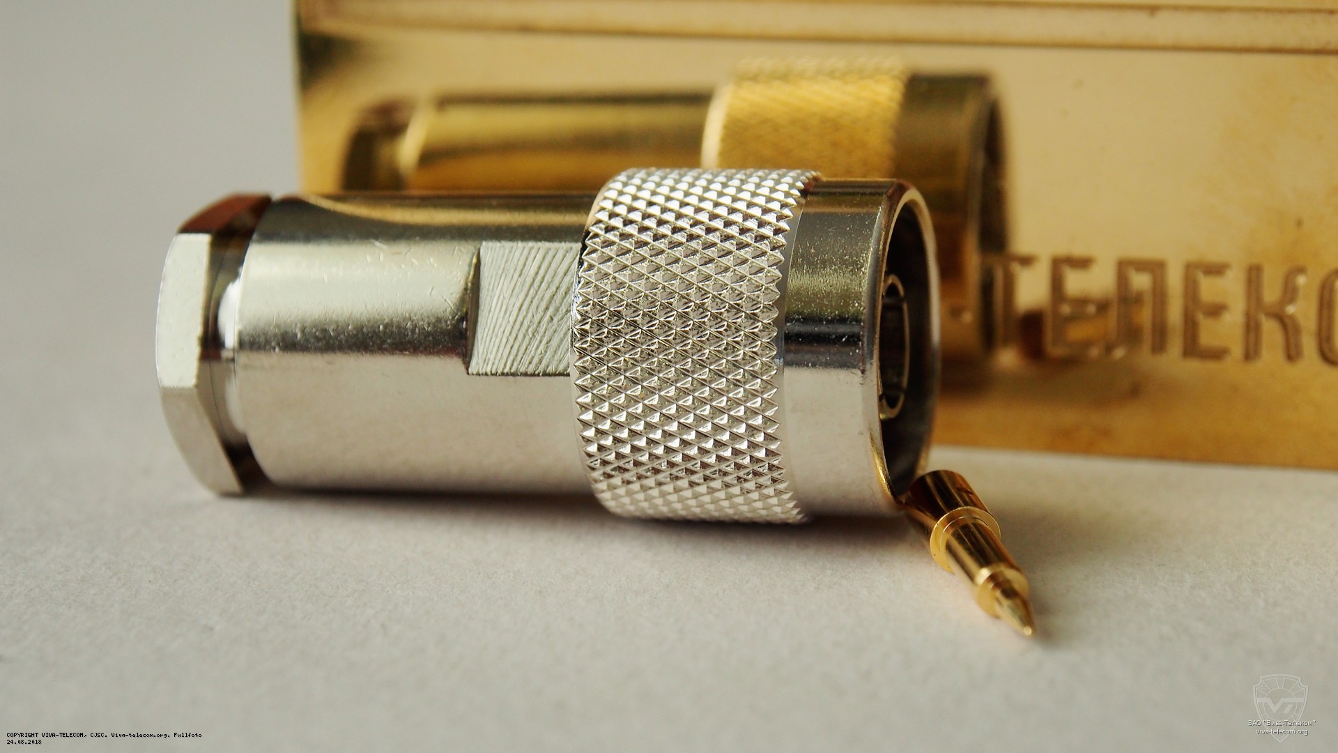 Вид разъема N-112/8D сбоку. Multicom Tronic N (m) 8D-FB пайка Вид разъема N-112/8D сбоку