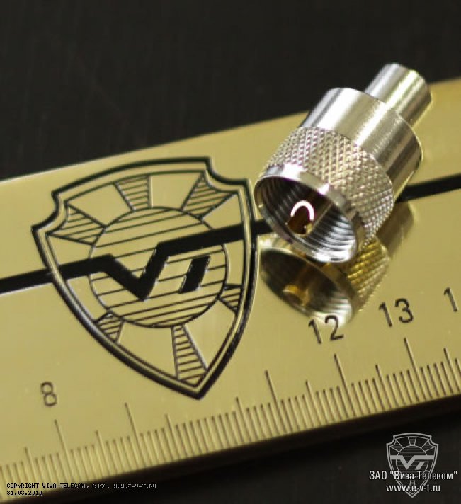 ВЧ разъем UHF (male) на кабель RG-58 под накрутку. Multicom Tronic UHF (m) RG58 пайка ВЧ разъем UHF (male) на кабель RG-58 под накрутку