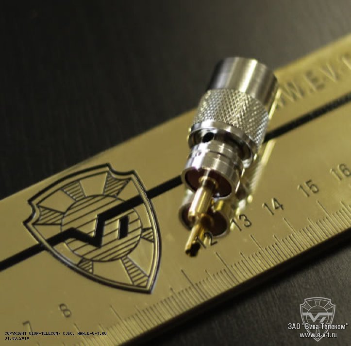 ВЧ разъем UHF (вилка) на кабель RG-8, RG-213. Multicom Tronic UHF (m) RG8 / RG213 пайка ВЧ разъем UHF (вилка) на кабель RG-8, RG-213