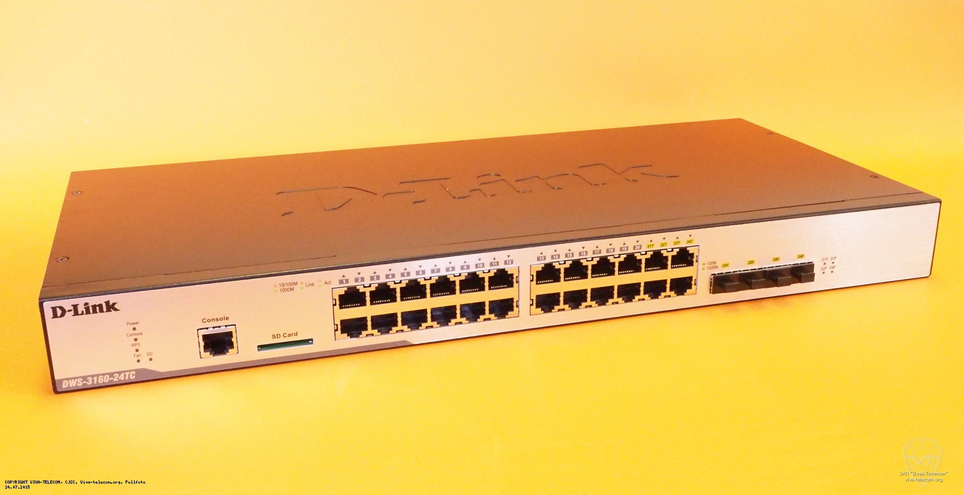 �������� ������ ����������� D-Link DWS-3160-24TC