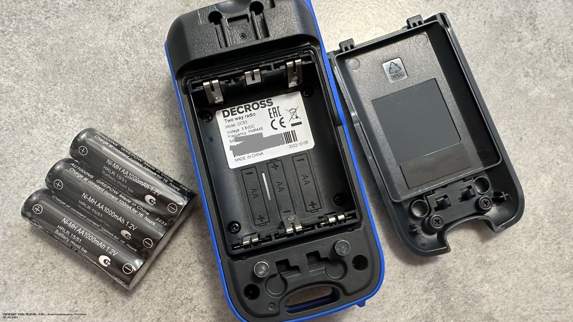 ������� ������������ Decross DC63 Blue