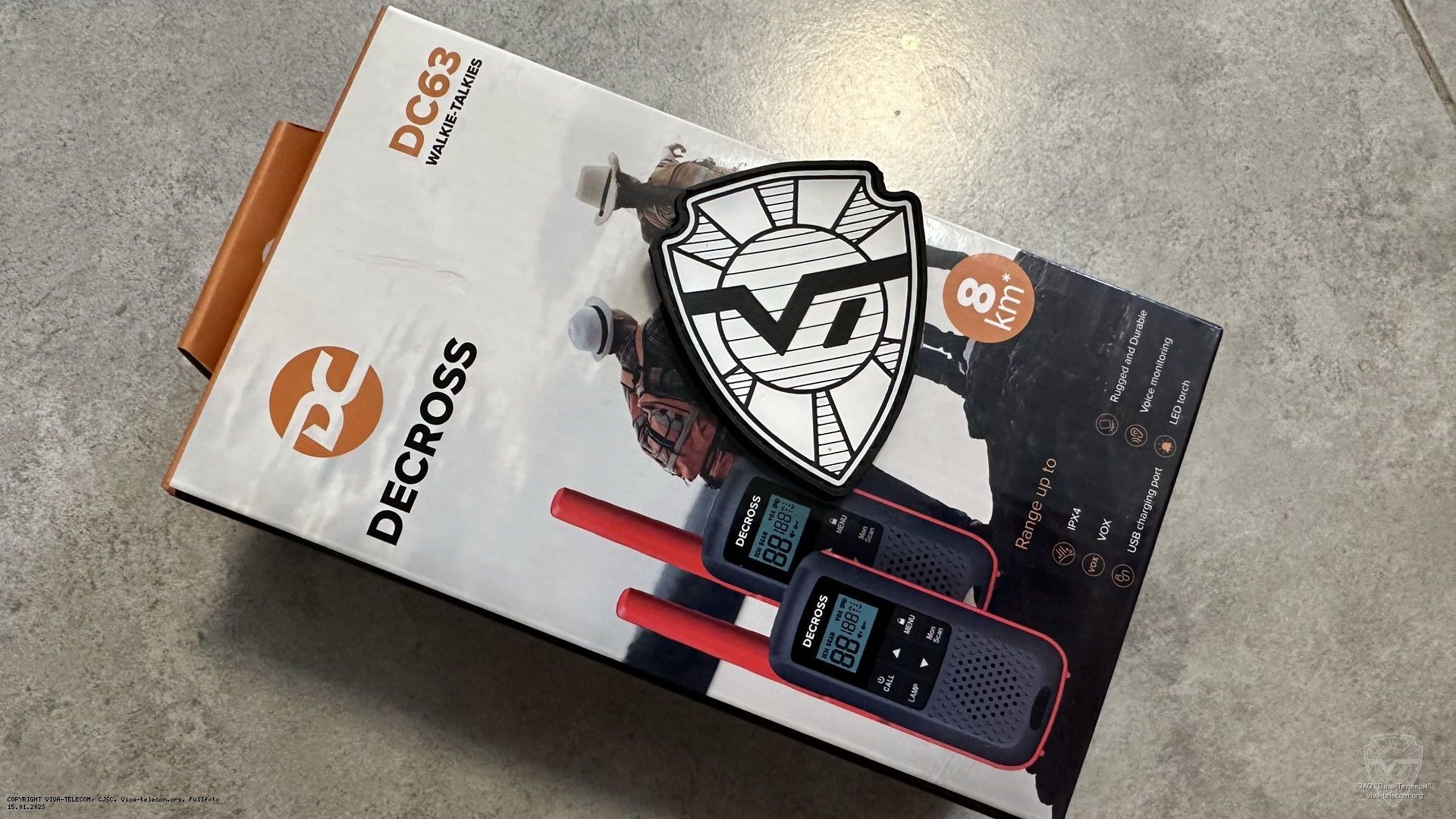 �������� ������������ Decross DC63 Red