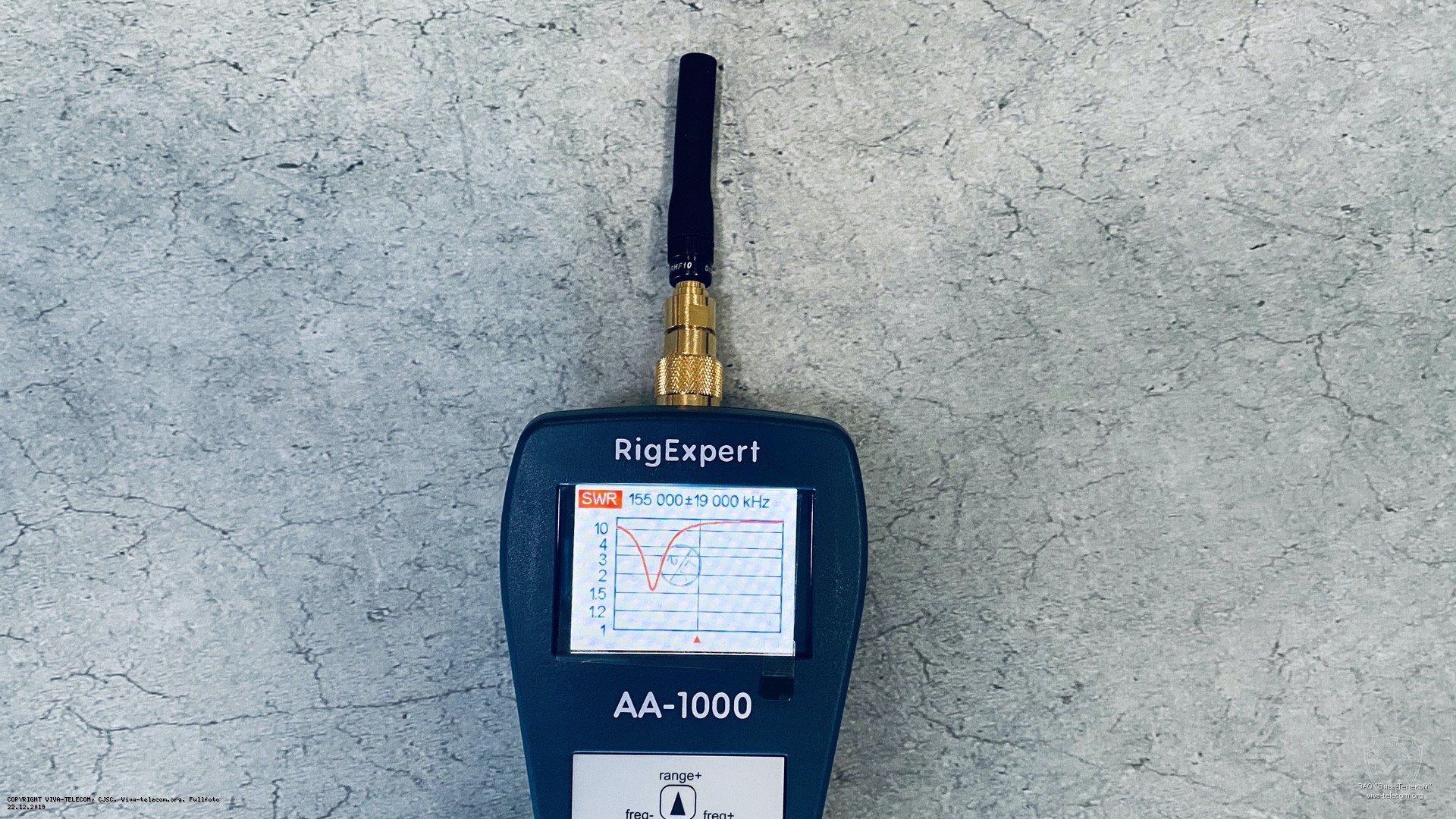 ������ ��� ������� Diamond SRHF10 � VHF