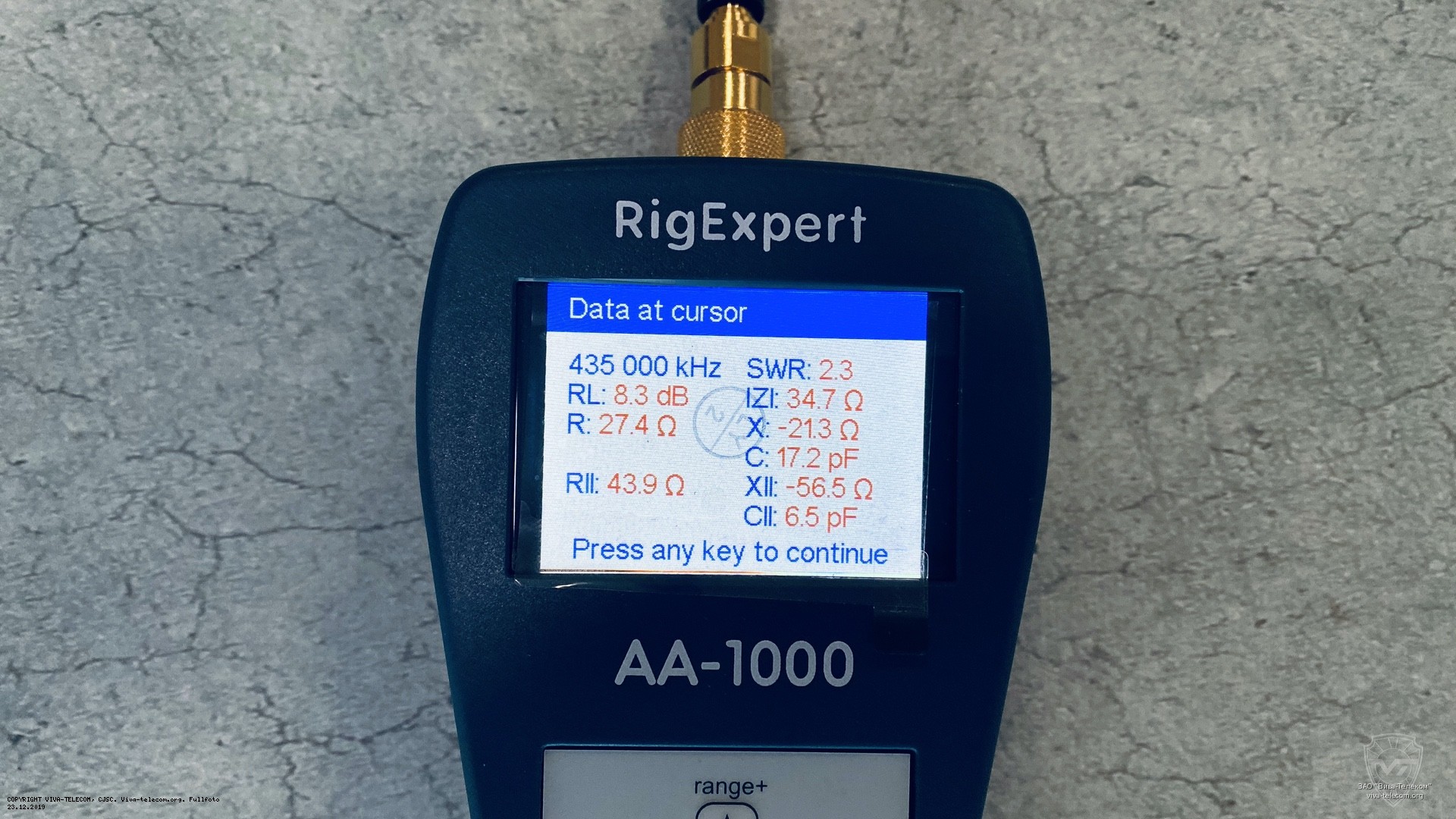 ����������� �������� ��� ������� Diamond SRHF10 � 400-470 ���