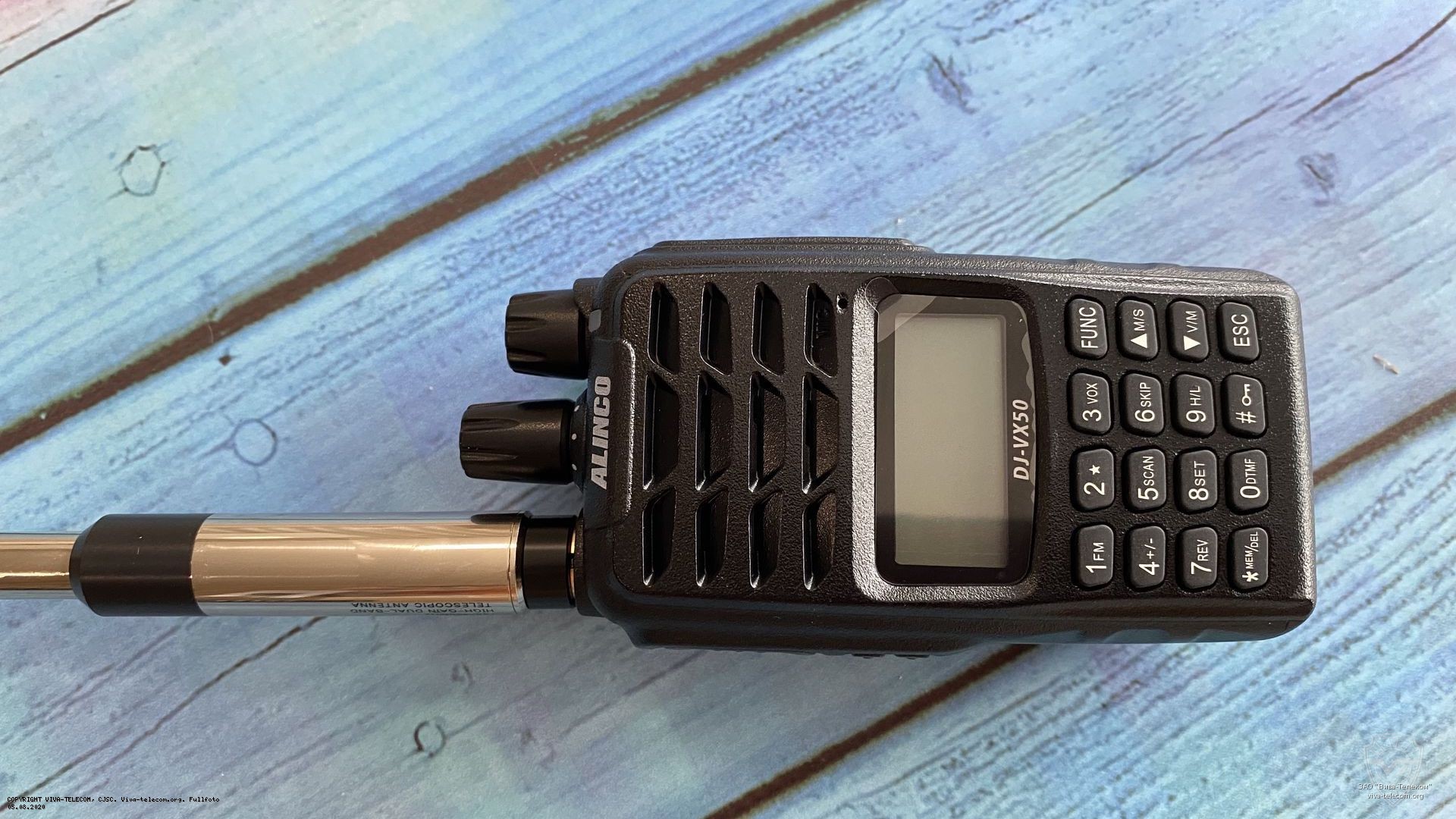 ������� Diamond SRJ-770 �� ������������ Alinco DJ-VX50