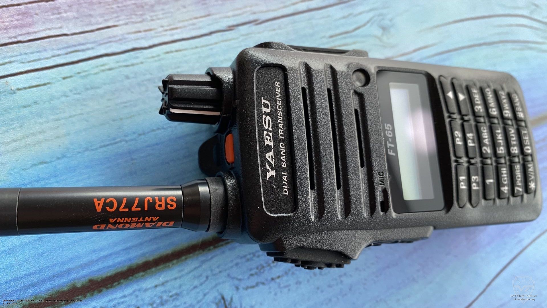 ��� ������� Diamond SRJ-77CA �� ������������ Yaesu FT-65