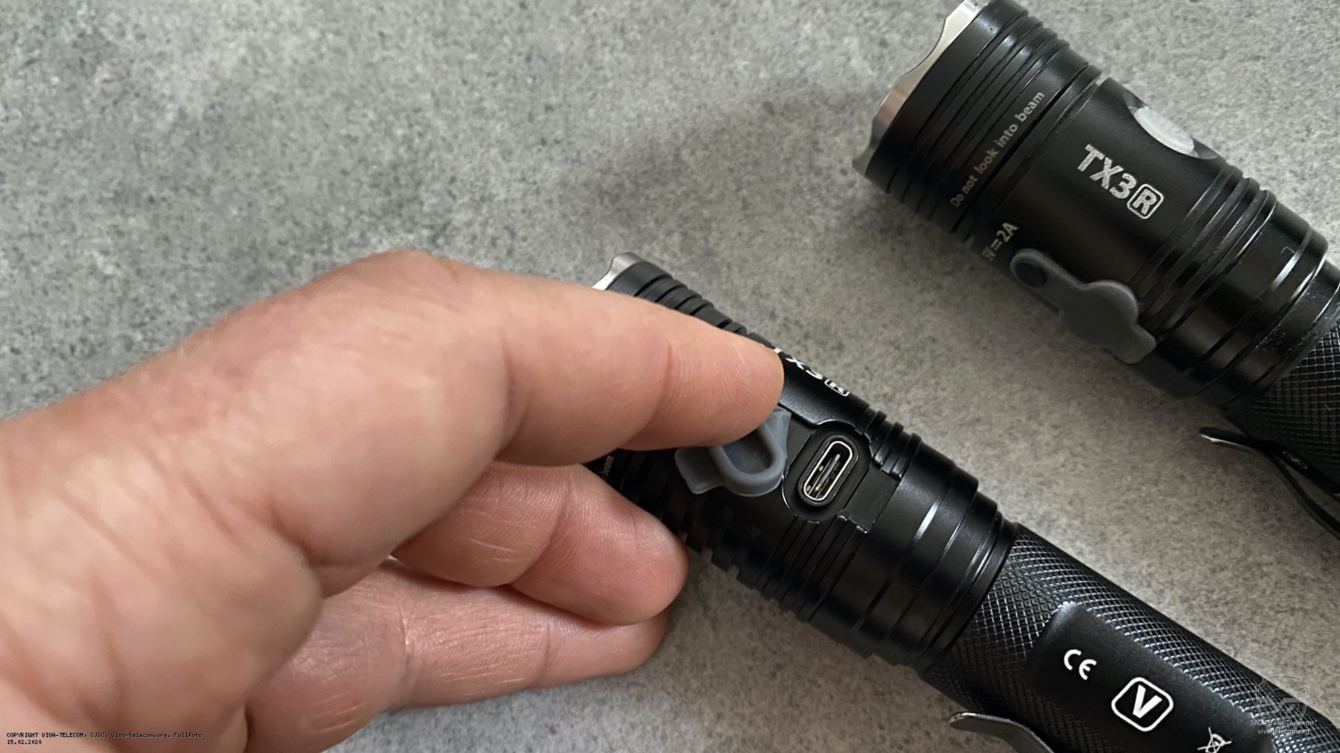 ���� USB ������ EagleTac TX3V