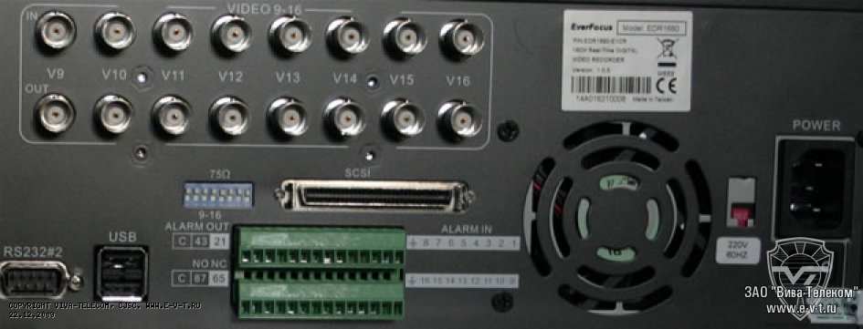 EVERFOCUS EDR1680. ������ ������